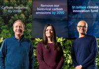 Microsoft обещает стать «углеродно-негативной» корпорацией к 2030 году