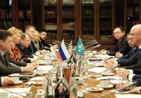 Александр Новак провёл рабочую встречу с Первым заместителем Премьер-министра Республики Казахстан Романом Скляром