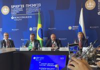 В рамках ПМЭФ- 2023 проходит бизнес-диалог «Россия-Бразилия».