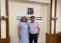 Встреча руководителя МРПА Тамары Мордасовой и ректора СВФУ Анатолия Николаева