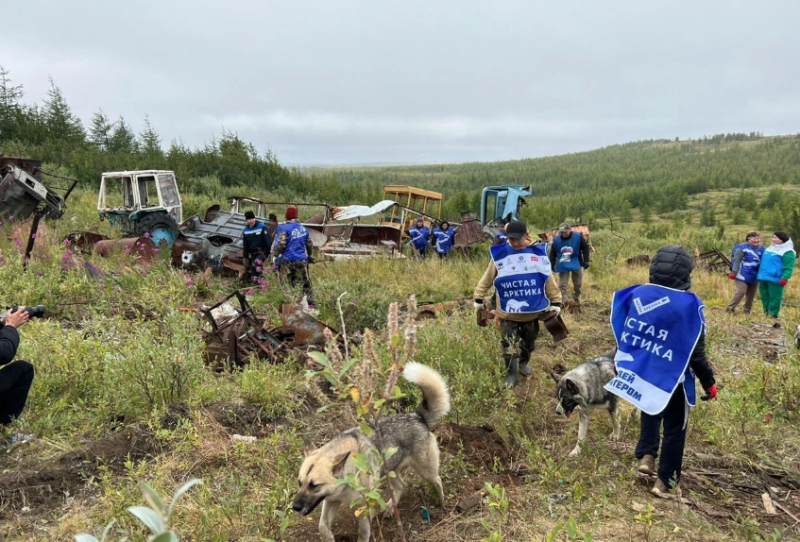 В Верхоянском и Усть-Янском районах Якутии волонтеры «Чистой Арктики» в октябре соберут металлолом