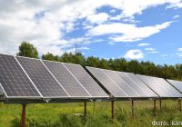 Первая промышленная солнечная электростанция на Камчатке построена в селе Долиновка