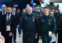 Глава МЧС России Александр Куренков посетил стенд «Мы – Дальний Восток» на выставке «Россия» на ВДНХ