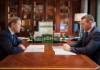 Губернатор Хабаровского края Дмитрий Демешин и Первый заместитель Председателя Правительства РФ Денис Мантуров обсудили  развитие региона