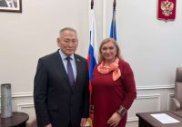 В Совете Федерации состоялась рабочая встреча сенатора С. М. Афанасьева и руководителя МРПА Т. И. Мордасовой