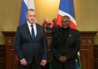 Юрий Трутнев: Россия продолжит укреплять отношения с Намибией Юрий Трутнев: Россия продолжит укреплять отношения с Намибией